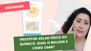 Protetor solar físico