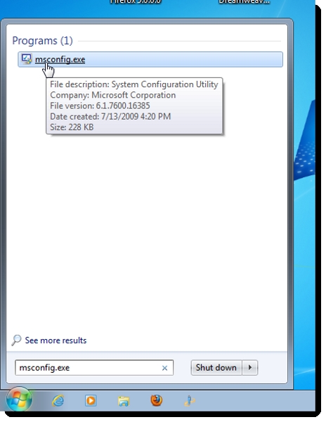 كيفية تعطيل برامج التشغيل التلقائي عند بدء تشغيل Windows في نظام التشغيل Windows 7 أو Vista أو XP (منع البرامج من التشغيل التلقائي في Windows 7)