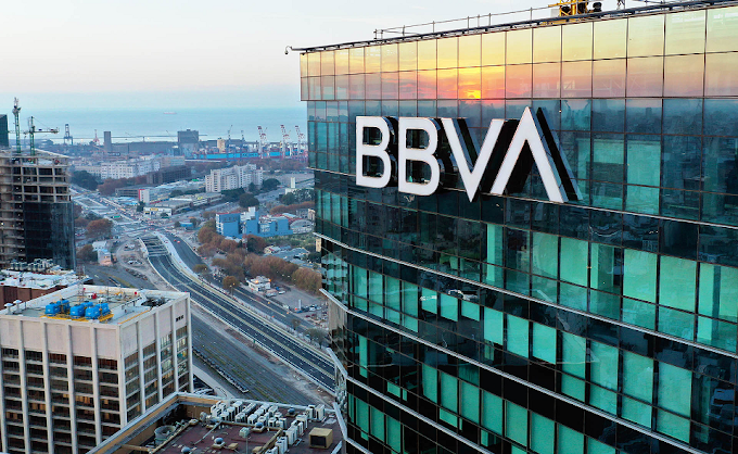 BBVA registra incremento en sus utilidades del 33.2% en lo que va del año