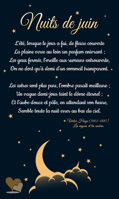 Victor Hugo : Nuits de juin