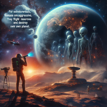 Gli Extraterrestri considerano gli Umani una “Specie Aggressiva”