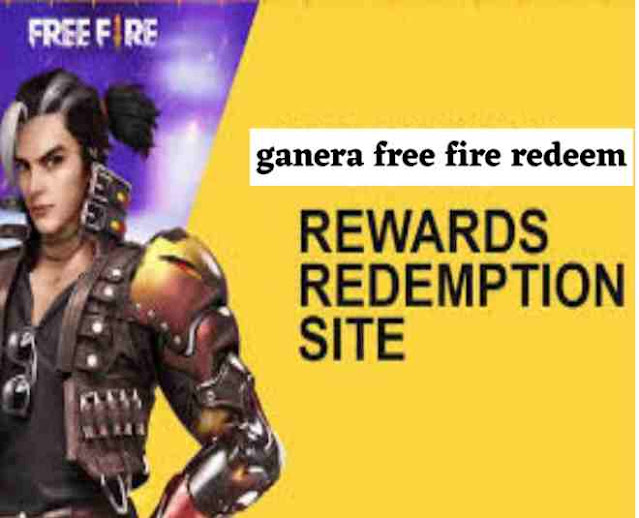 free fire reward redeem code