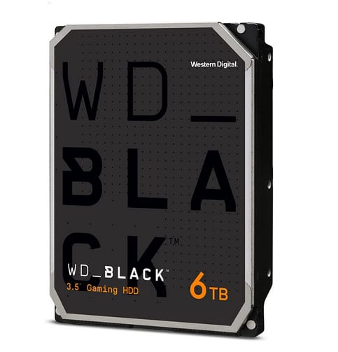 WD Black 6TB Gaming Internal Hard Drive HDD