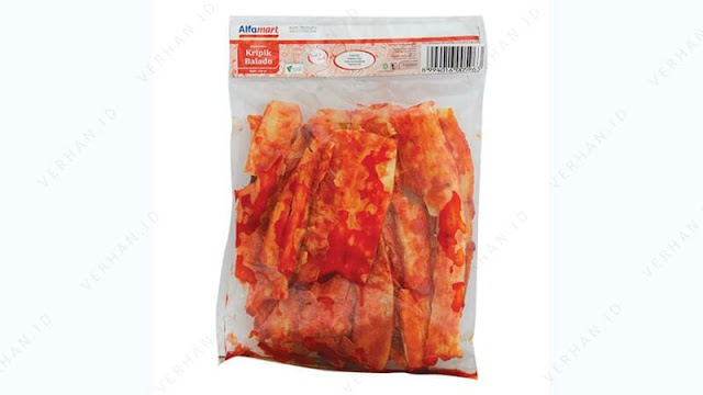 keripik balado Alfamart