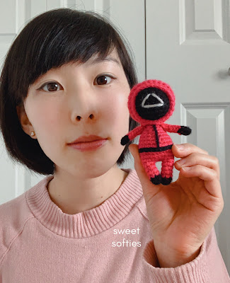 Amigurumi - Squid Game doll - crochet pattern