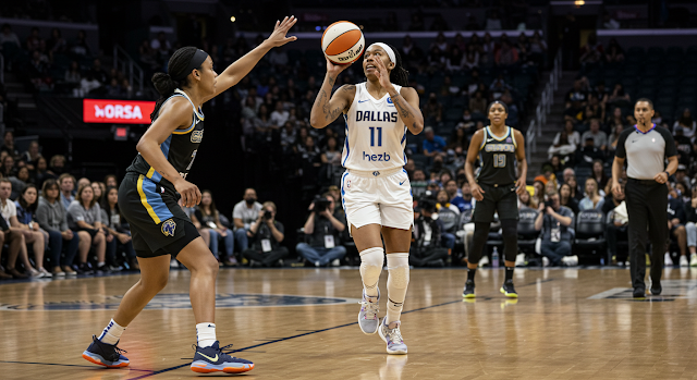 Dallas Wings Star Shines Bright, Etches Name in WNBA History Against Chicago Sky