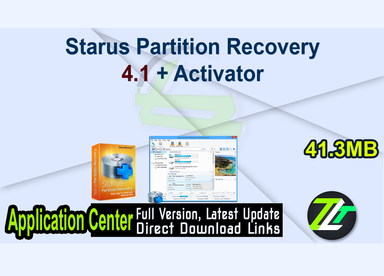 Starus Partition Recovery 4.1 + Activator