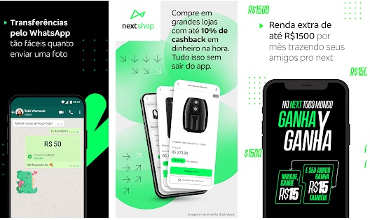 banco next no celular