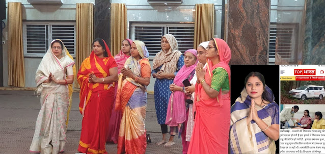 रंजना साहू के जल्द स्वस्थ होने महिलाओं ने की गुरु से प्रार्थना,गुरुद्वारे पहुंच कर कराई अरदास