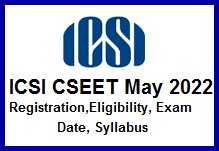 ICSI CSEET Registration Form 2021
