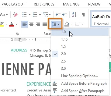 ऍम एस वर्ड 2013 में लाइन और पैराग्राफ स्पेसिंग का प्रयोग | Use of Line and Paragraph Spacing in MS Word 2013