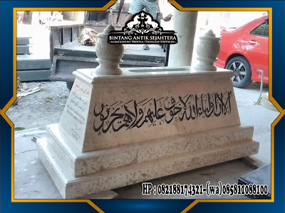 KIJING MAKAM MARMER GENDOK ATAU BOKORAN TUMPUK