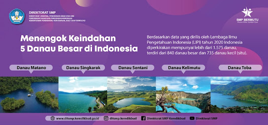 Mengenal Keindahan 5 Danau Besar di Indonesia