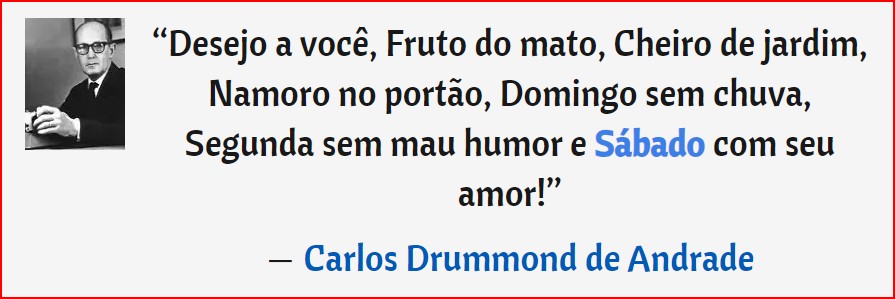 FRASE COM AUTOR