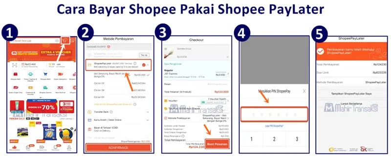 Cara Belanja pakai Shopee Paylater