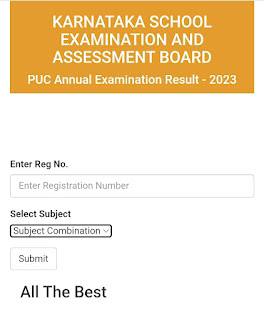 To view the PUC First Year Result which will be published today