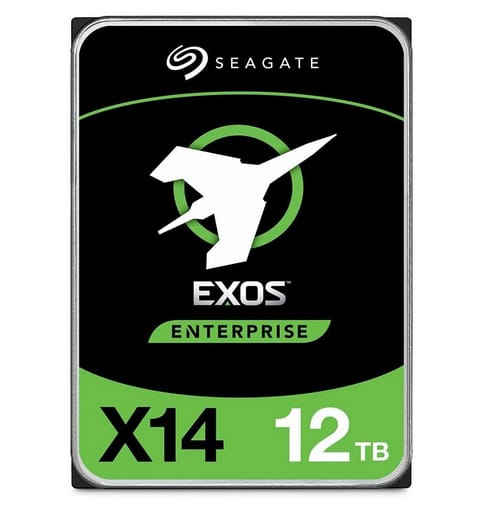 Seagate 12TB HDD Exos X14 SATA 6Gb/s 512e 7200RPM Hard Drive