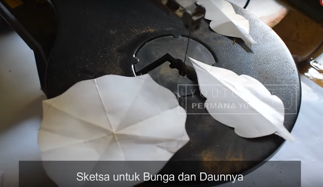 Cara Membuat Asbak Rokok Berbentuk Bunga dari Tempurung Kelapa | Kerajinan Tempurung Kelapa