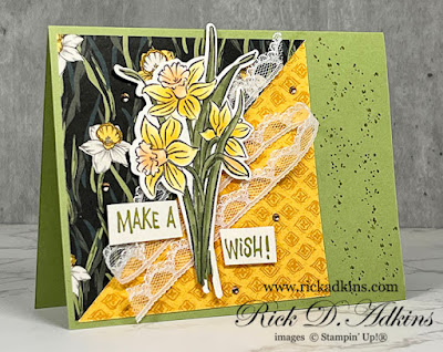 Make a Wish with the Daffodil Daydream Bundle with a fun Spring Birthday Card.