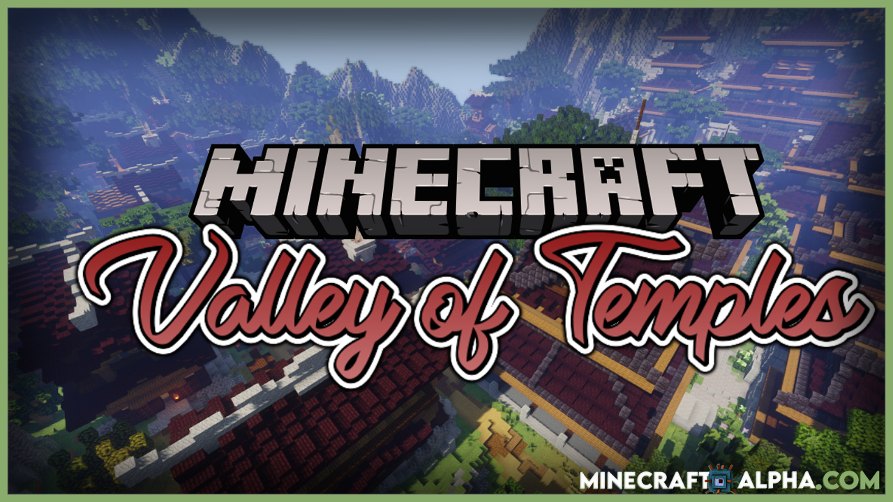 Minecraft Valley of Temples Map 1.17.1
