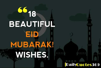 Beautiful Eid Mubarak! Wishes.