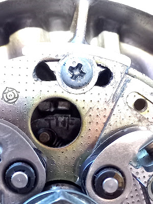 Setting the correct valve timing Honda CB500K1