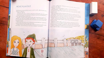 Obálka knížky Putování skřítka Vltavínka po Vltavě (Zuzana Pospíšilová, ilustrace Daniela Skalová, nakladatelství Grada – Bambook)