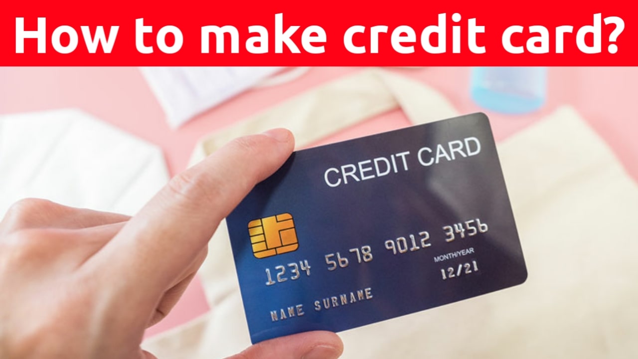 How to make credit card in Hindi ?
