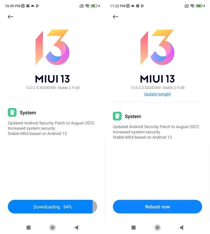 Cara Update Android 12 di Xiaomi Redmi Note 11 Pro Melalui OTA