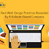 Best Web Design Practices Revealed By A Kolkata-Based Company