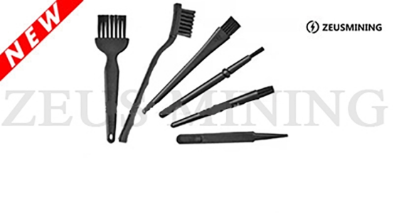 6-in-1 Portable Anti Static Brushes