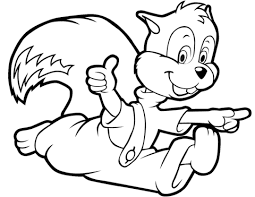 School coloring page, fox, rabbit, mouse| FREE TO PRINT