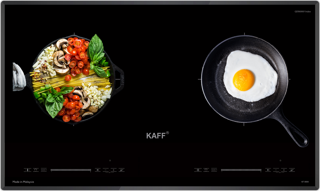 Toàn cảnh - Bếp từ Kaff KF-988II - Nhập khẩu nguyên chiếc từ Malaysia