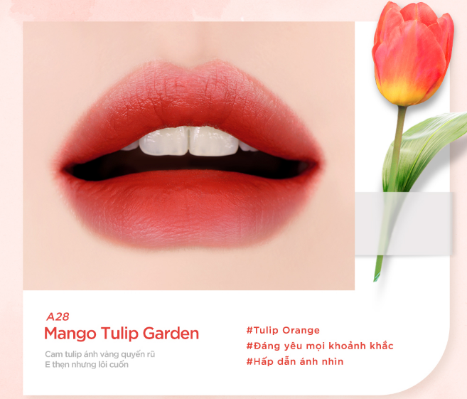 Màu A28 - Mango Tulip Garden