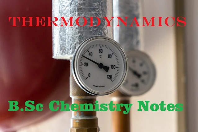 BSc Chemistry Notes on Thermodynamics