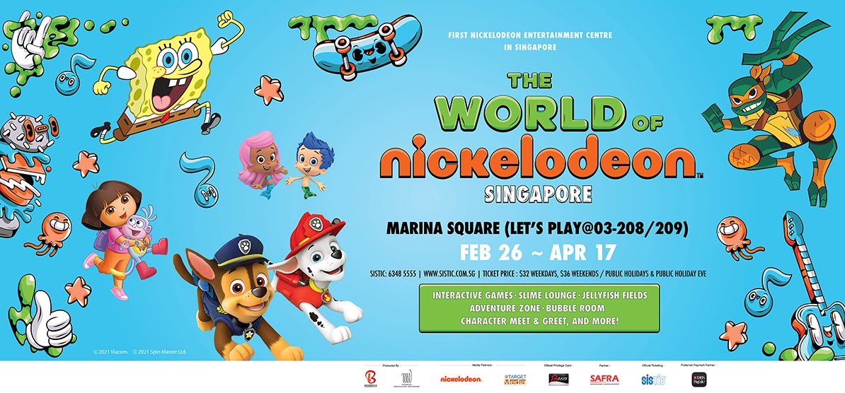 NickALive!: The World Of Nickelodeon to Visit Singapore in 2022