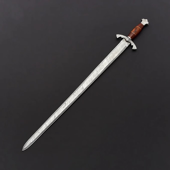 zakiknives | VIKING BATTLE SWORD Gift Viking Mythology Custom Handmade: (Product code: DS107)