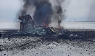 Ukraine shoots down Russian SU-34 fighter jet