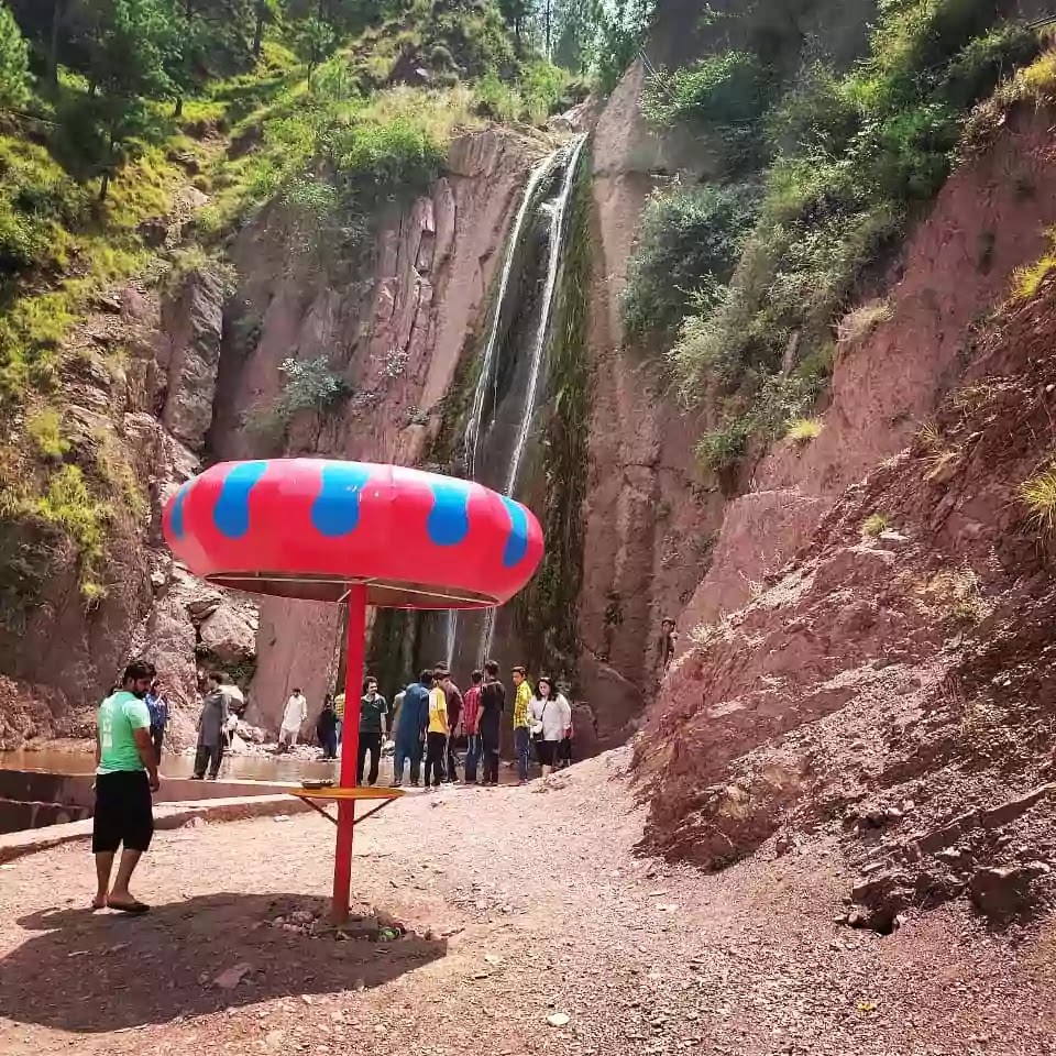 Dhani Waterfall Muzaffarabad, AJK | Highest in Neelum Valley