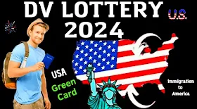 DV Lottery Green Card 2024 Inscription