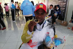 Dapiel Bayage Raih Emas di Peparnas Papua, Pecahkan Rekor Nasional Lompat Tinggi 