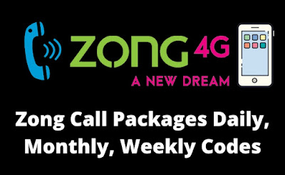 Zong Call Packages 2022