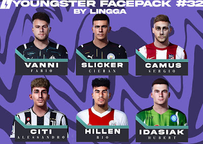PES 2021 Youngster Facepack 32 by Lingga