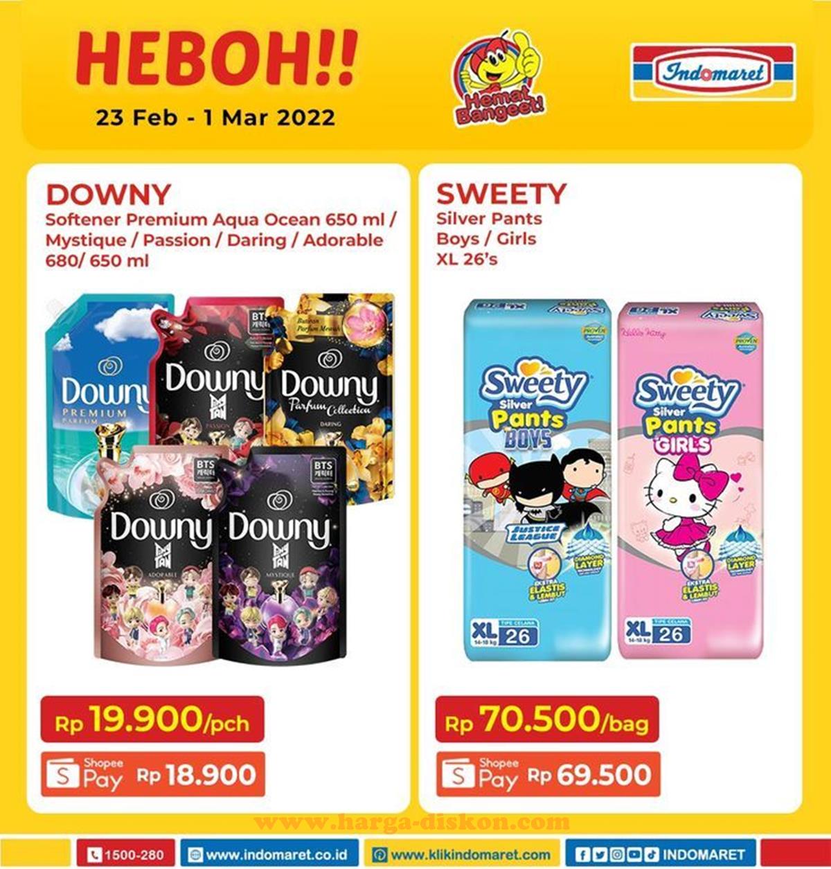 Promo Heboh INDOMARET dan Product of The Week 23 - 29 Februari 2022