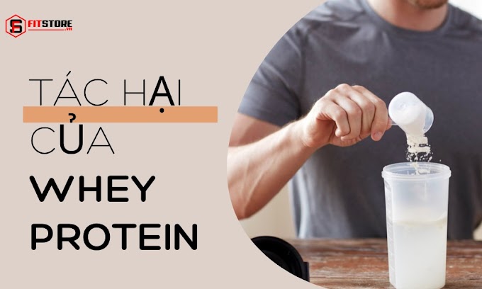 10 điều ngạc nhiên về tác dụng phụ của whey protein