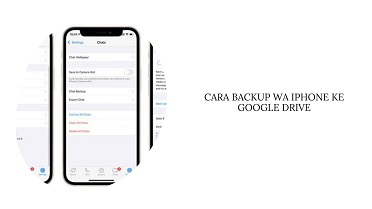 Cara backup wa iphone ke google drive