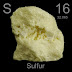 Discovery of sulphur element 