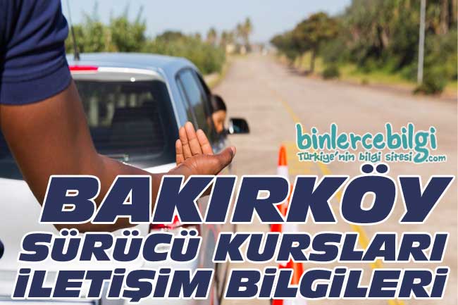 İstanbul'un Bakırköy ilçesinde yaşayıp, ehliyet almayı düşünen vatandaşlar Sürücü Kursu araştırması yaparken, Bakırköy Sürücü Kursları, Bakırköy'de bulunan Sürücü Kursları Listesi, Bakırköy en iyi Sürücü kursları gibi sorgulamalar yapıyor.
