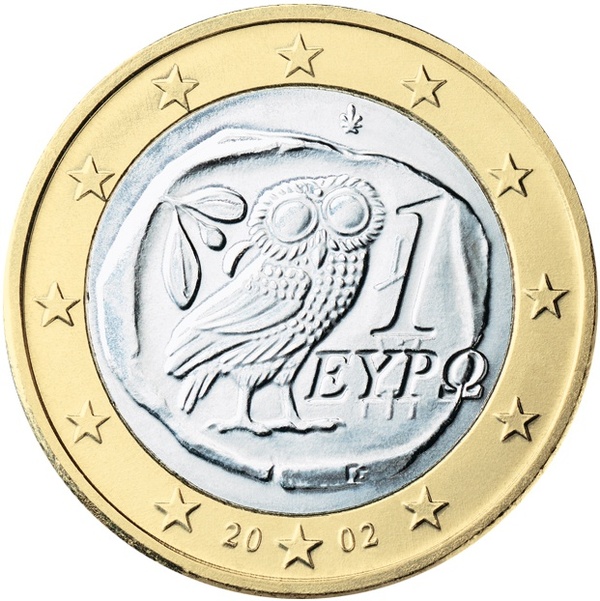 Valeur Pièce 1 Euro Hibou 2002 Valeur ΠΟΔήΛΑΤΟ: Τα κέρματα ευρώ της Ελλάδας