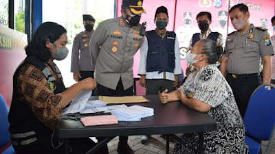  Pos Polisi Taman Pinang Jadi Gerai Vaksinasi 24 Jam